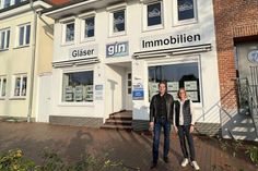 Inhaber Christian Ilgautz und seine Mitarbeiterin Andrea Reifenberg setzen auf marktgerechte Objektbewertung sowie kompetente und persönliche Beratung.