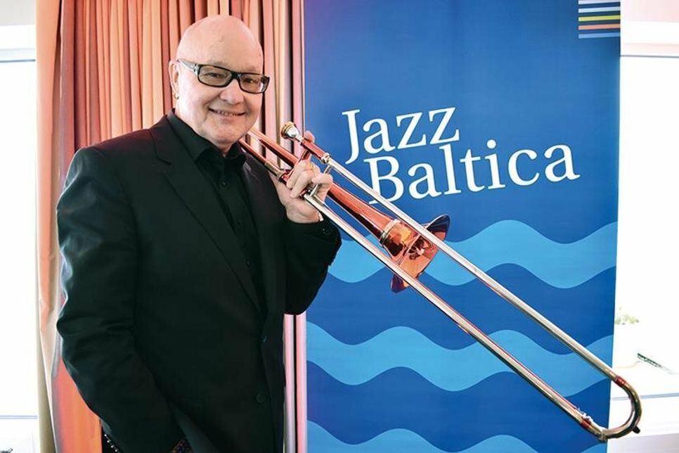 Nils Landgren, künstlerischer Leiter der JazzBaltica, freut sich auf den 30. Geburtstag des Festivals.