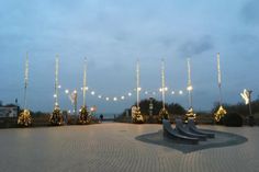 Am Seebrückenvorplatz soll auch in diesem Jahr wieder weihnachtliche Stimmung aufkommen.