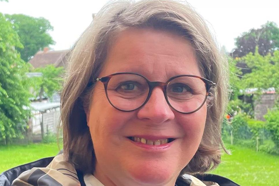 Schönbergs Bürgervorsteherin Christine Nebendahl ist begeistert von der Ausstellung: „Tolle Sache, die echt kreativ gemacht ist“.