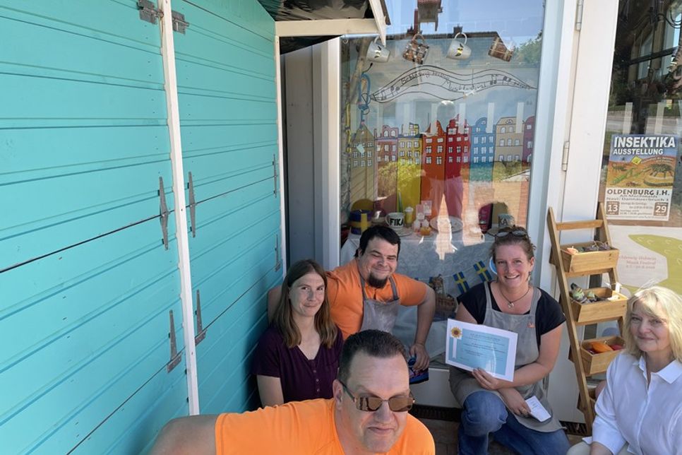 Das Team vom „Talentehaus“ mit dem Sonderpreis.