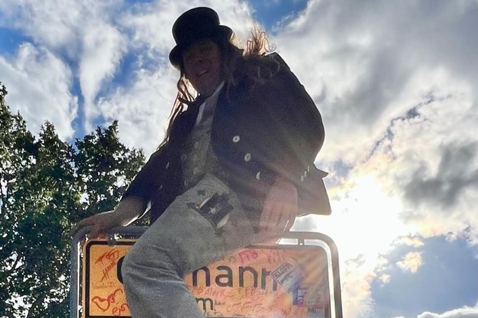 Maurergeselle Vincent Meister aus Dahme ist am Sonntag zu seiner Walz aufgebrochen.