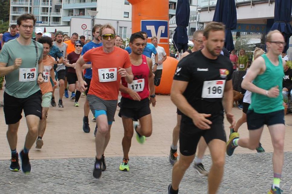 Dynamischer Start beim Europalauf im letzten Jahr