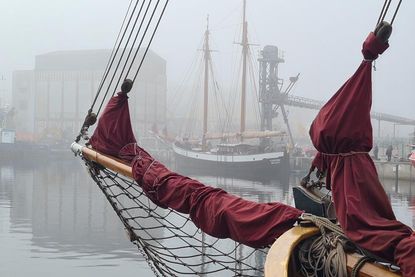 „Dicke Suppe in Neustadt am vergangenen Samstag“.