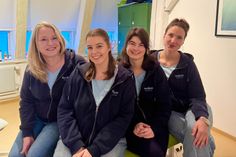 Das Team der Praxis im Pagodenspeicher in Neustadt: Michaela Engelhardt, Lya Bonde, Lena Bütje und Desiree Rexhepi (v. lks.).