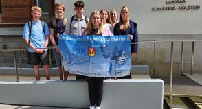 Mitglieder des Neustädter Kinder- und Jugendparlaments.