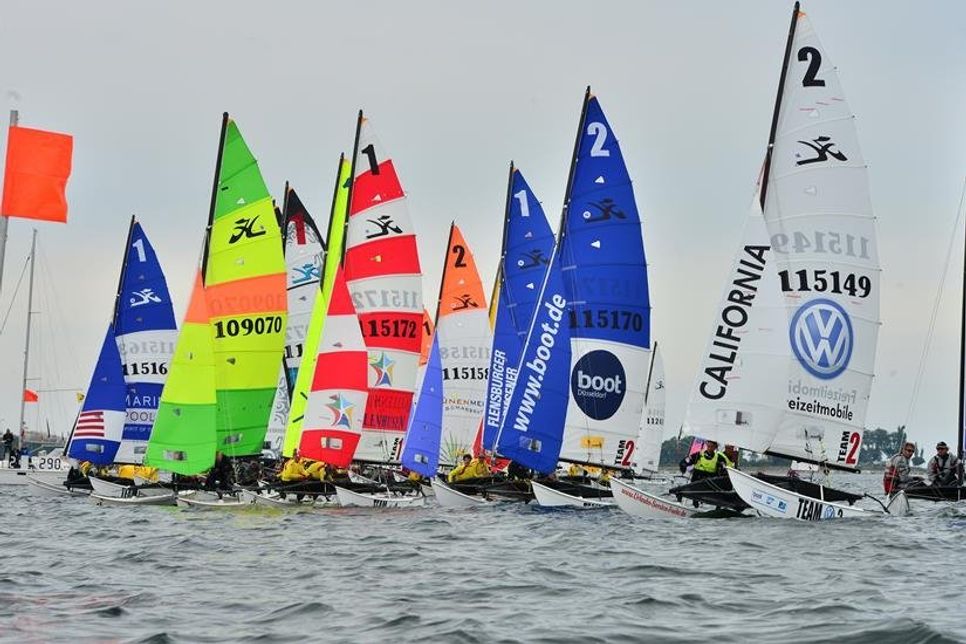 Bei einem großen Starterfeld wird mit spektakulären Wettkämpfen auf dem Wasser gerechnet.