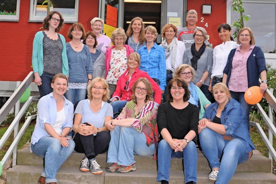Das Team der Kita Am Kaiserholz. (Foto: Jens Seemann)