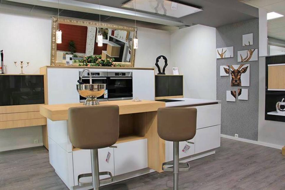 Eine Vielzahl traumhafter Musterküchen wird an dem neuen Standort präsentiert.