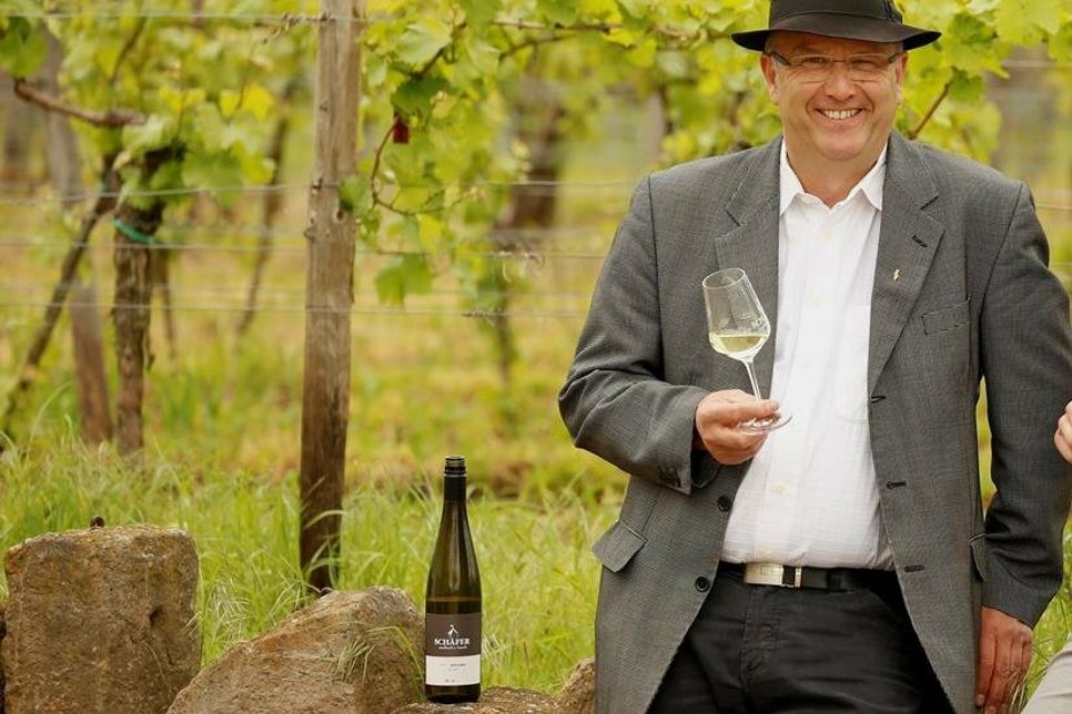 Winzer Axel Schäfer.