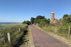 Einzigartig, wie ganz Pelzerhaken mit seinem Südstrand: der Leuchtturm.