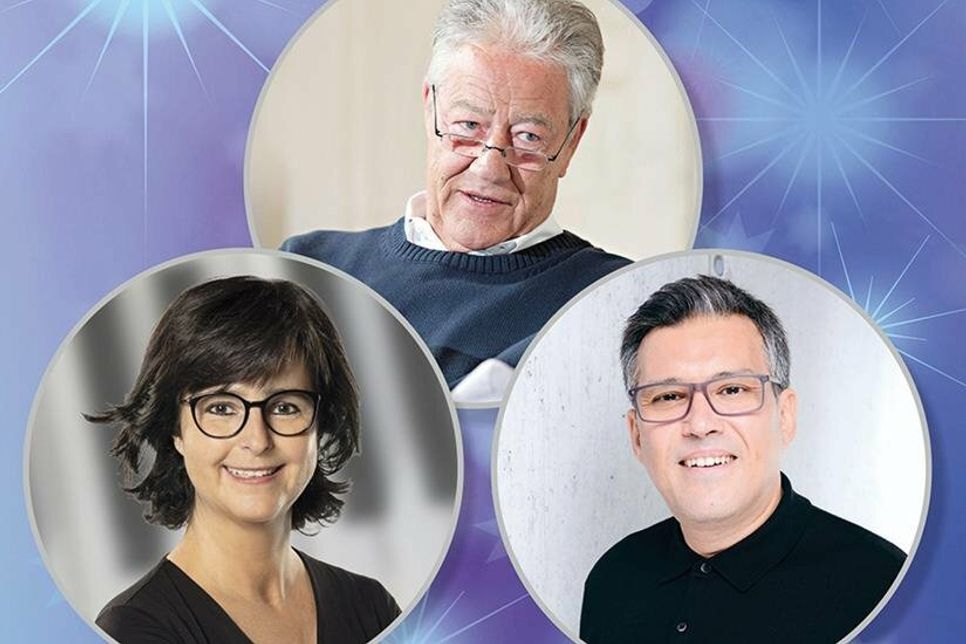 Tastenvirituosin Claudia Hirschfeld, Tenor Oscar Marin und Björn Engholm präsentieren ein festliches Weihnachtskonzert mit Lesung.