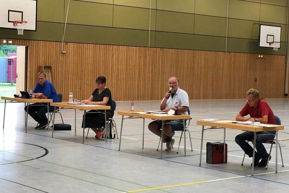 Hagen Garms, Christa Kautz-Stender, Jan-Eric Hertwig und Jan Schumacher (v. lks.) bilden den Vorstand des mitgliederstarken Vereins.