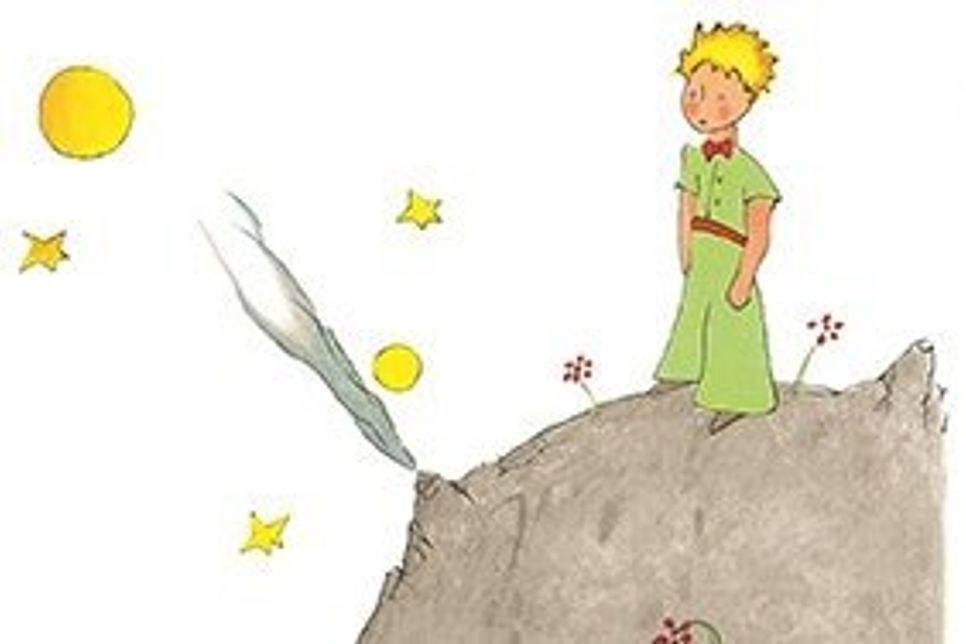 Die Lithografien, die in der Ausstellung gezeigt werden, hatten erstmals die Farbgebung, die Antoine de Saint-Exupéry gezeichnet hat.
