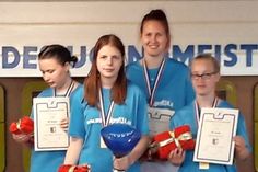 Maria-Caroline Fiebig, Lea Gradert, Jacqueline Doose, Aline Etzold.