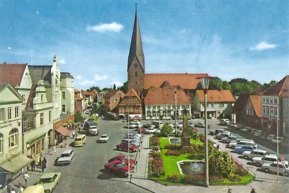 Eutiner Marktplatz.