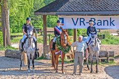 Chiara Sophie Graage und Peppermint errangen die Goldmedaille in der Kreismeisterschaft der LK V4,5 2018.