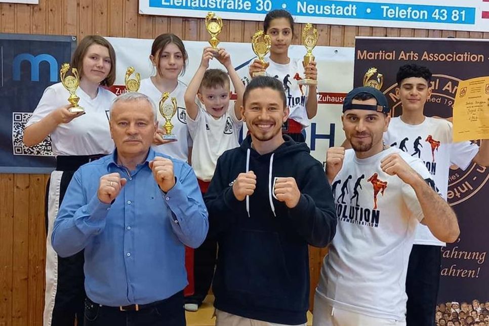Neustädter Sportler zeigten sich wieder in guter Form.