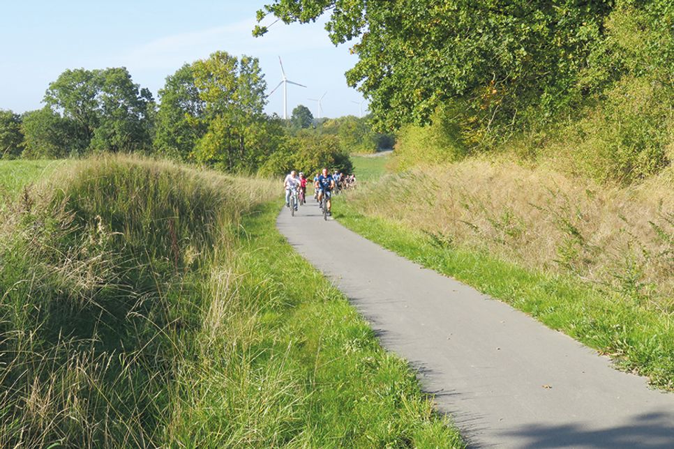 Rushhour auf dem Radweg. Ob im Alltag oder in der Freizeit: Auf dem Workshop werden vor allem Anregungen und Ideen rund um das Radverkehrsnetz im gesamten Gemeindegebiet gesammelt.