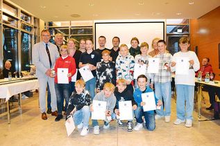 Diese Sportler wurden im letzten Jahr für ihre 2023 erbrachten Leistungen geehrt.