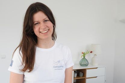 Osteopathin Anna Redderberg.