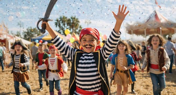 Auf die kleinen Piraten warten Abenteuer, Spielefeste, Lagerfeuer, Schatzsuchen sowie Spaß und Action. (Foto: Adobe Stock)