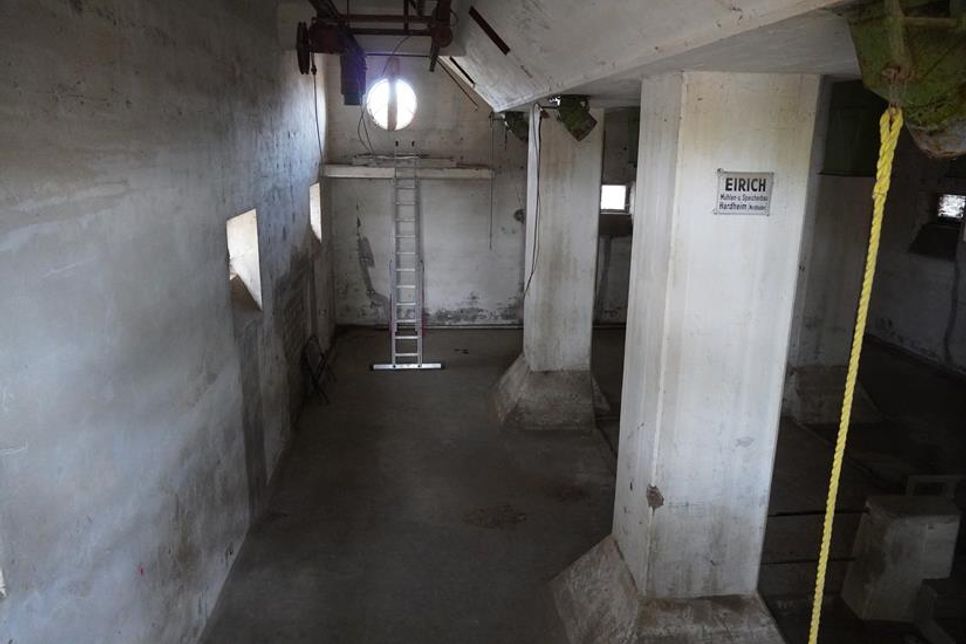 Blick ins Innere des Nordturms.