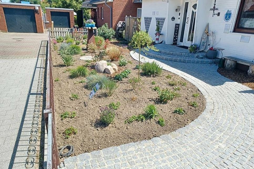 Und so sieht der Garten heute aus.