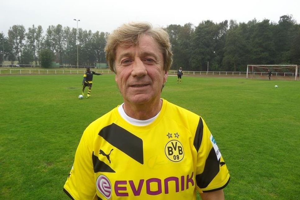 Eine Sturmlegende: Frank Mill kam zwischen 1982 und 1990 auf 17 Länderspiele.