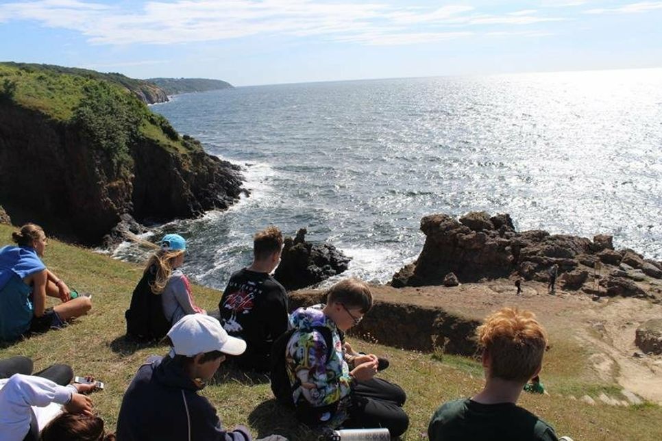 Pausen mussten auch mal sein - am besten mit diesem Panoramablick.