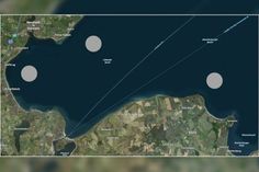 Ausgewählte Lokationen in der Lübecker Bucht und der Mecklenburger Bucht.