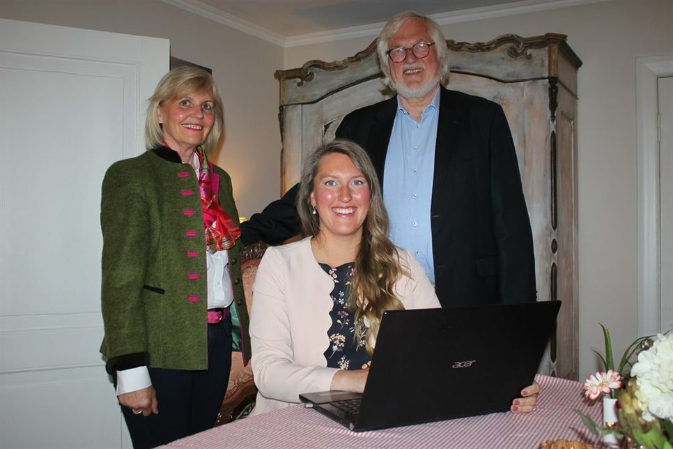 Ein eingespieltes Team: Sabine, Johanna und Detlef Behrens (v. lks.).