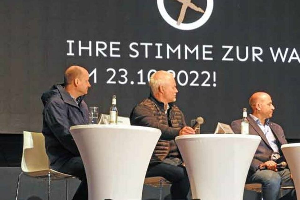 Sechs Männer und eine Frau, das heißt: Viele Unterschiede. In Sachen Lieblingsplätze aber war man sich einig: Stadtbucht, Seepark und Schlossgarten und die Seen stehen bei allen hoch im Kurs.