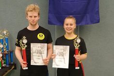 Marcel Delfskamp und Tamina Peper.