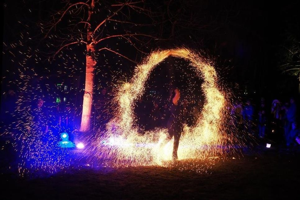 „Feuer &amp; Flamme“ Scharbeutz (Copyright www.luebecker-bucht-ostsee.de).