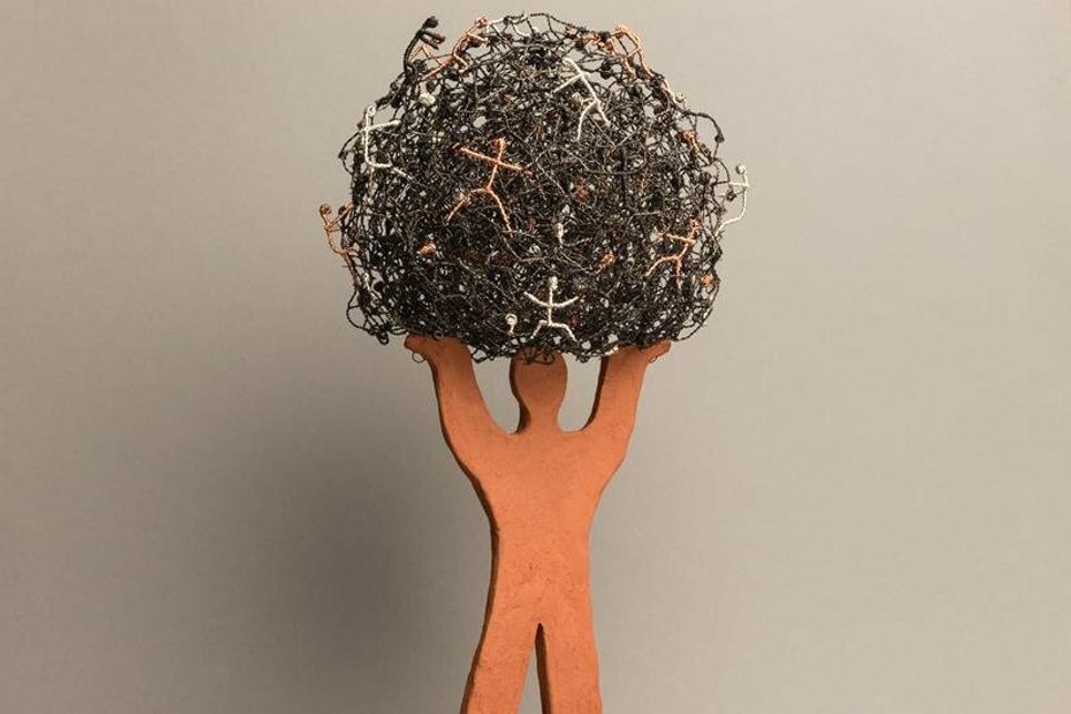 Werk von Edda Kaven-Finger.