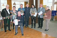 Vorstand und langjährige Mitglieder vom Sozialverband Deutschland, Ortsverband Oldenburg.