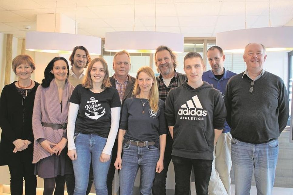 Das Team der Tourist-Information Kellenhusen.