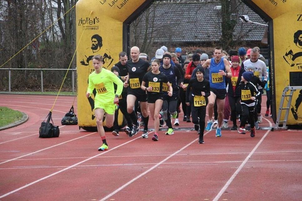 Der Start der 5-Kilometer-Distanz.