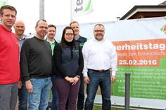 Einige der kompetenten Ansprechpartner, die Sie bei den Sicherheitstagen im team baucenter erwarten.