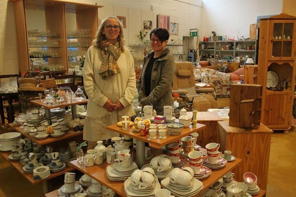 Die beiden Geschäftsführerinnen Verena Stolp (lks.) und Peggy Handtke.