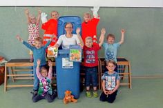 Der Kindergarten "Jona" lädt zu einer kleinen Ausstellung und Kindermitmachaktionen zum Thema "Müll" ein.