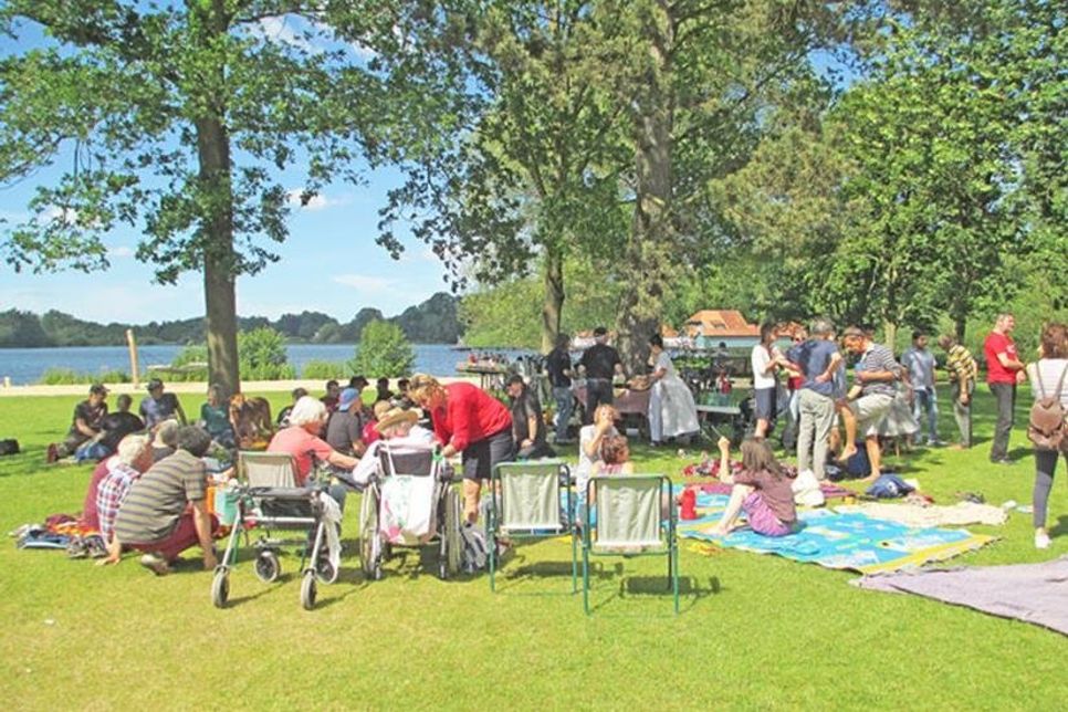 Das Picknick im Seepark steht für Vielfalt und Offenheit.