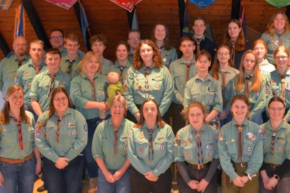 Die Pfadfinderinnen und Pfadfinder sind um ein harmonisches Umfeld bemüht.