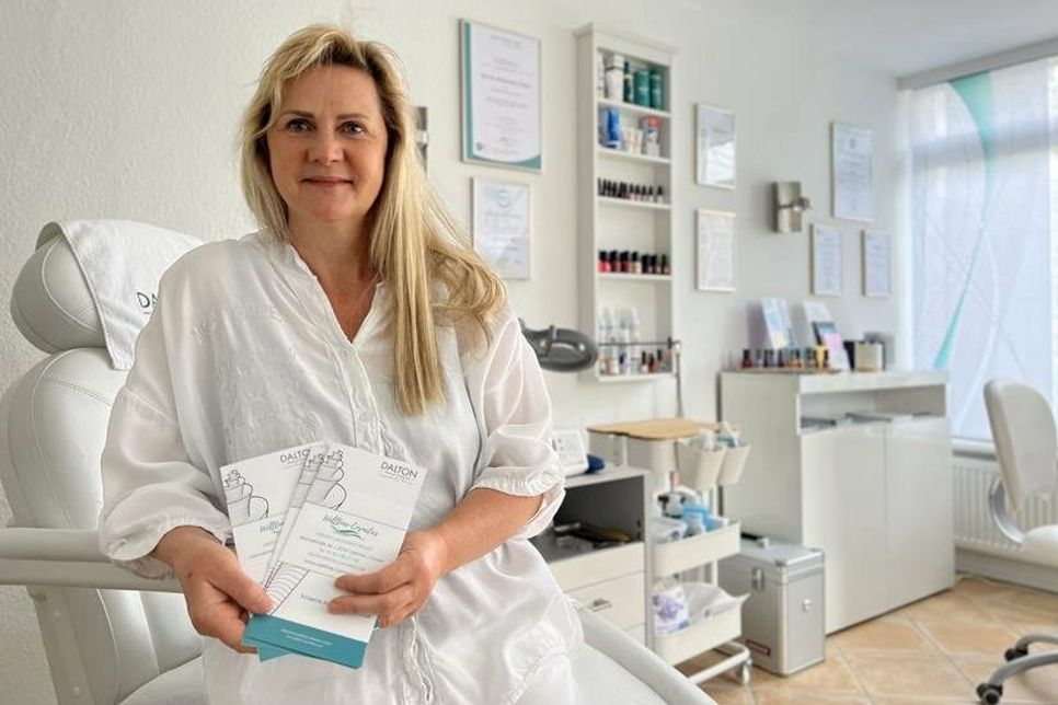 Kerstin Lukasewitz-Fraust hat vor kurzem ihren eigenen Kosmetiksalon in Dahme eröffnet.