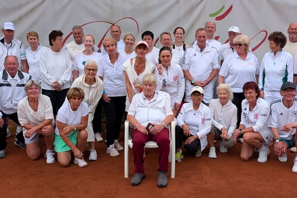 Der TSG-Scharbeutz feierte historisches Datum auf der Tennisanlage.