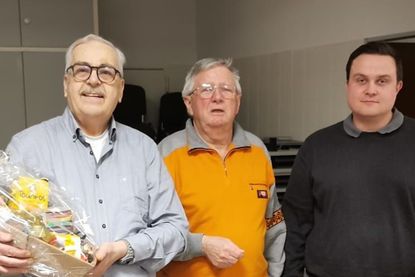 Jürgen Mikkat, Dieter Zerbin und Alexander Hohendorf (v. lks.).