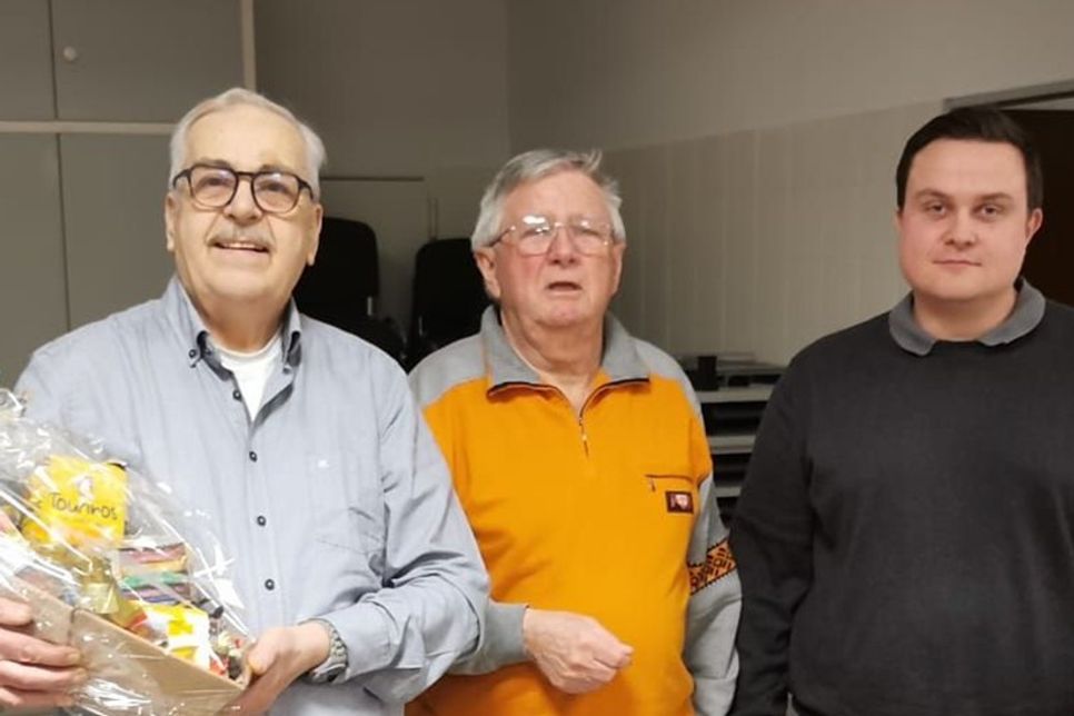 Jürgen Mikkat, Dieter Zerbin und Alexander Hohendorf (v. lks.).