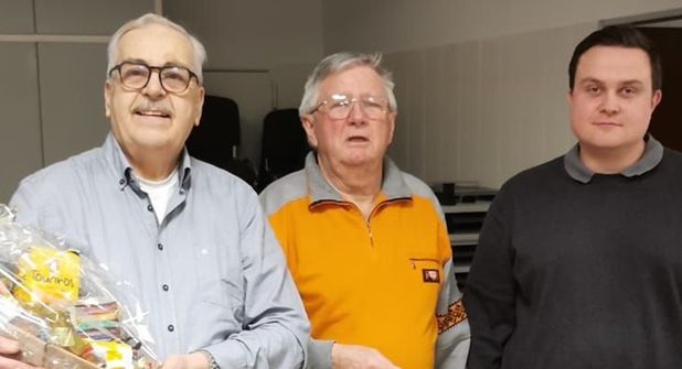 Jürgen Mikkat, Dieter Zerbin und Alexander Hohendorf (v. lks.).