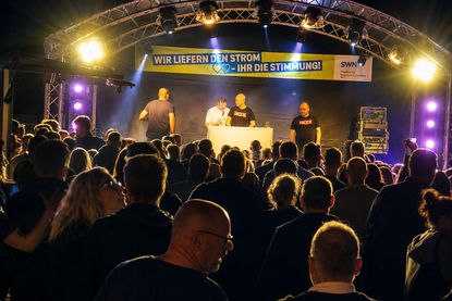 Am Samstagabend herrschte bei der Malle-Party am Pagodenspeicher beste Stimmung.